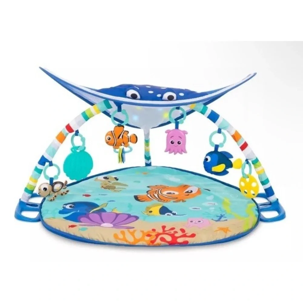 Disney Baby Finding Nemo Mr. Ray Ocean Lights Activity Gym